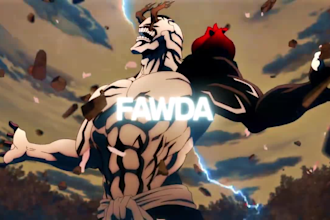 create a professional 1080p, 4k fully synced anime intro or amv