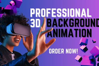 create abstract animated background for your business