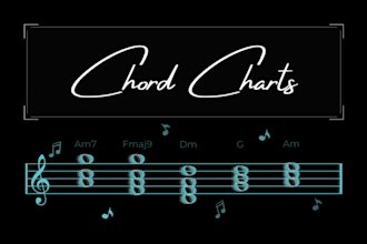 make a chord chart of your song