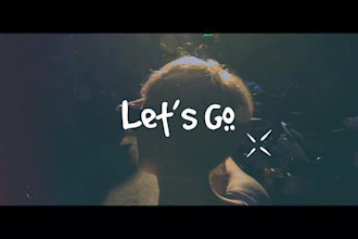 make an animated lyric video for your song in 4 hours