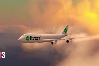 do a western and traveling logo reveal video