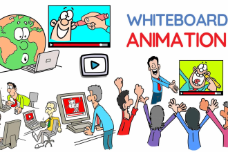 create whiteboard animation video or explainer video