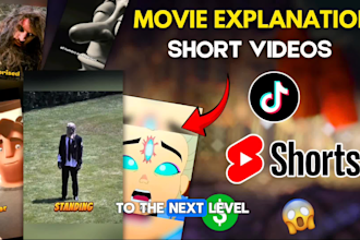 create movie recap shorts videos