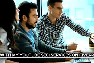 manage and organic seo optimize your youtube channel for success