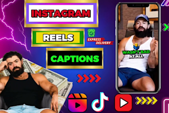edit alex hormozi captions style instagram reels with engaging captions