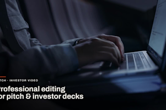 edit your pitch video to make it stand out