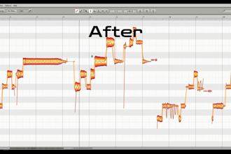 manually tune your vocals with melodyne