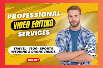 edit your showreel, promo or trailer videos professionally