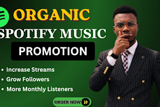 promote your spotify music organically to increase your followers