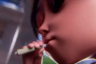 do 3d vape animation for dispensary, stoner, candy ,weed, cannabis, drug store