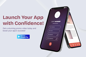 create app explainer video app promo video ads