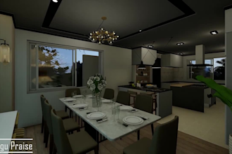 create photorealistic archicad model and lumion architectural render