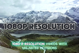 convert your text or audio into video by stock footages