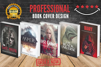 design a professional kdp book cover, kdp cover