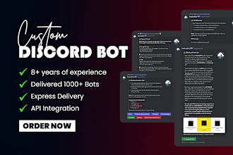 create you a custom discord bot