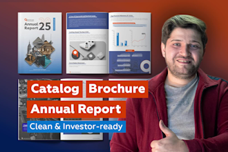 design a professional product catalog for startups and small businesses