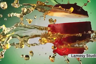 create 3d water simulation, fluid and particle simulation, 3d beverage animation