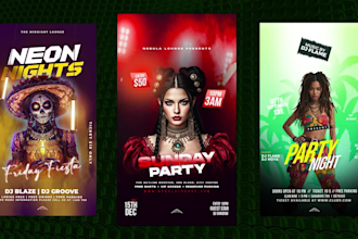 create an animated motion flyer for your social media event