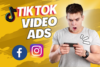 create tik tok video ads for shopify dropshipping products