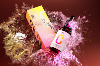 create stunning product packaging 3d visuals and animations