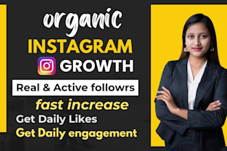 do super fast organic instagram growth and promote your page