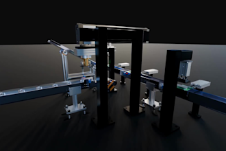 create 3d industrial animation, mechanical, 3d oil and gas engineering animation