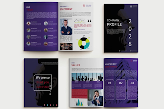 design company profile, annual report, catalogue, booklet, sell sheet, lookbook