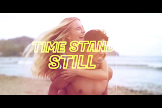 produce a custom animated lyric video your song
