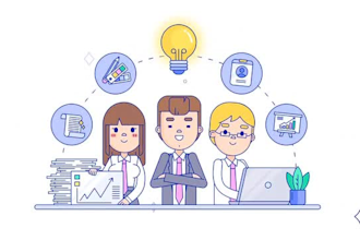 create 2d cartoon animated explainer video or sales video