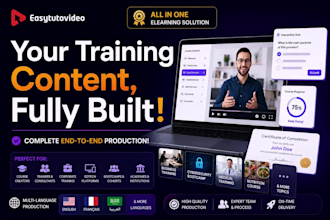 design, produce and deliver your online courses, training programs or bootcamps