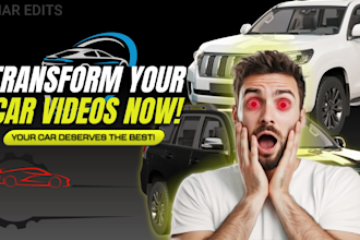 create high quality cinematic car video edits for youtube