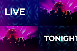 do event promo video reels, party promo, dj night club, music video editing