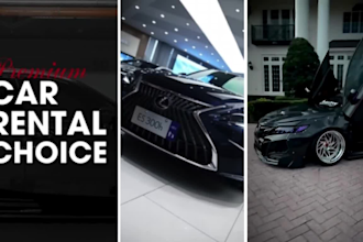 edit car video with effects, transitions and color grading