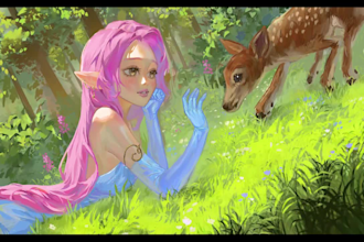 draw commissions, nsfw, concept art, portrait, etc