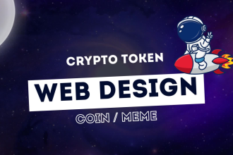 create a creative crypto currency token, coin, meme website