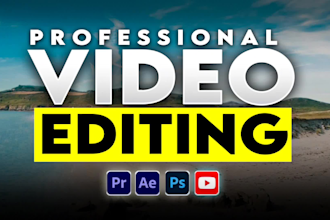 edit your shorts, vlogs, reels, podcast and all type of video editing