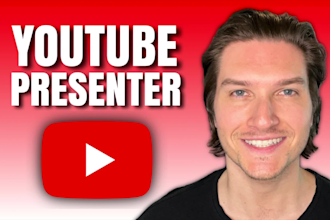 be your charismatic and engaging millennial youtube presenter