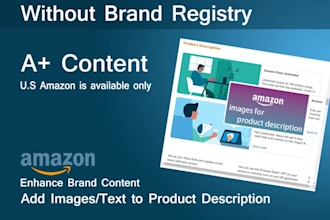upload amazon a plus content without brand registry