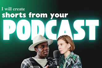 create professional church motivational shorts from your podcast