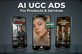 create ai ugc video ads, ai ugc, ai ads, ugc, tiktok ai ugc ads