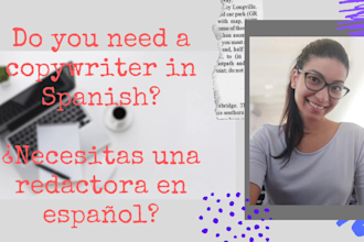 be your copywriter in spanish