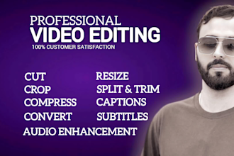 edit split cut compress trim any video and enhance audio
