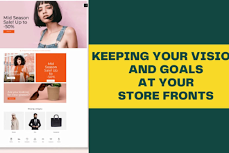 develop, design and kickstart your ecommerce shopify website