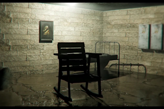 make a realistic 3d analog horror or liminal space film