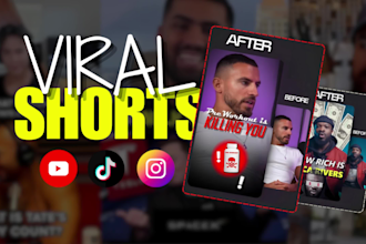 edit tiktoks, ig reels,youtube shorts with captions