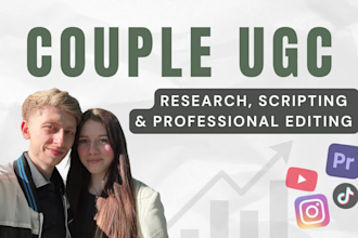 create german couple ugc videos with male ugc creator