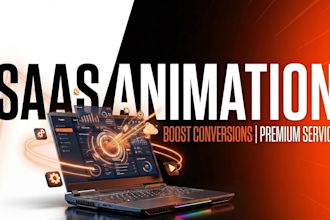 create saas explainer video, saas animations motion graphics saas animated video