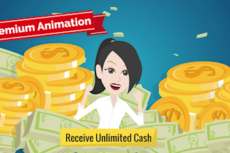 create HD 2d animated explainer video in 24 hours