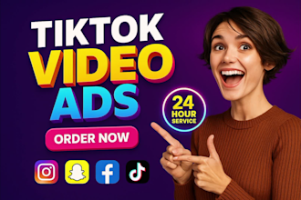 create viral tik tok video ads, dropshipping facebook ads creatives