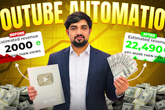 be your youtube automation video editor for your faceless channel